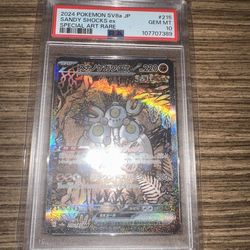 2024 pokemon sv8a jp sandy shocks ex psa 10