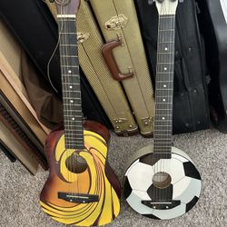 2 Small Guitars