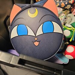 Sailor Moon LUNA cat Crossbody Purse