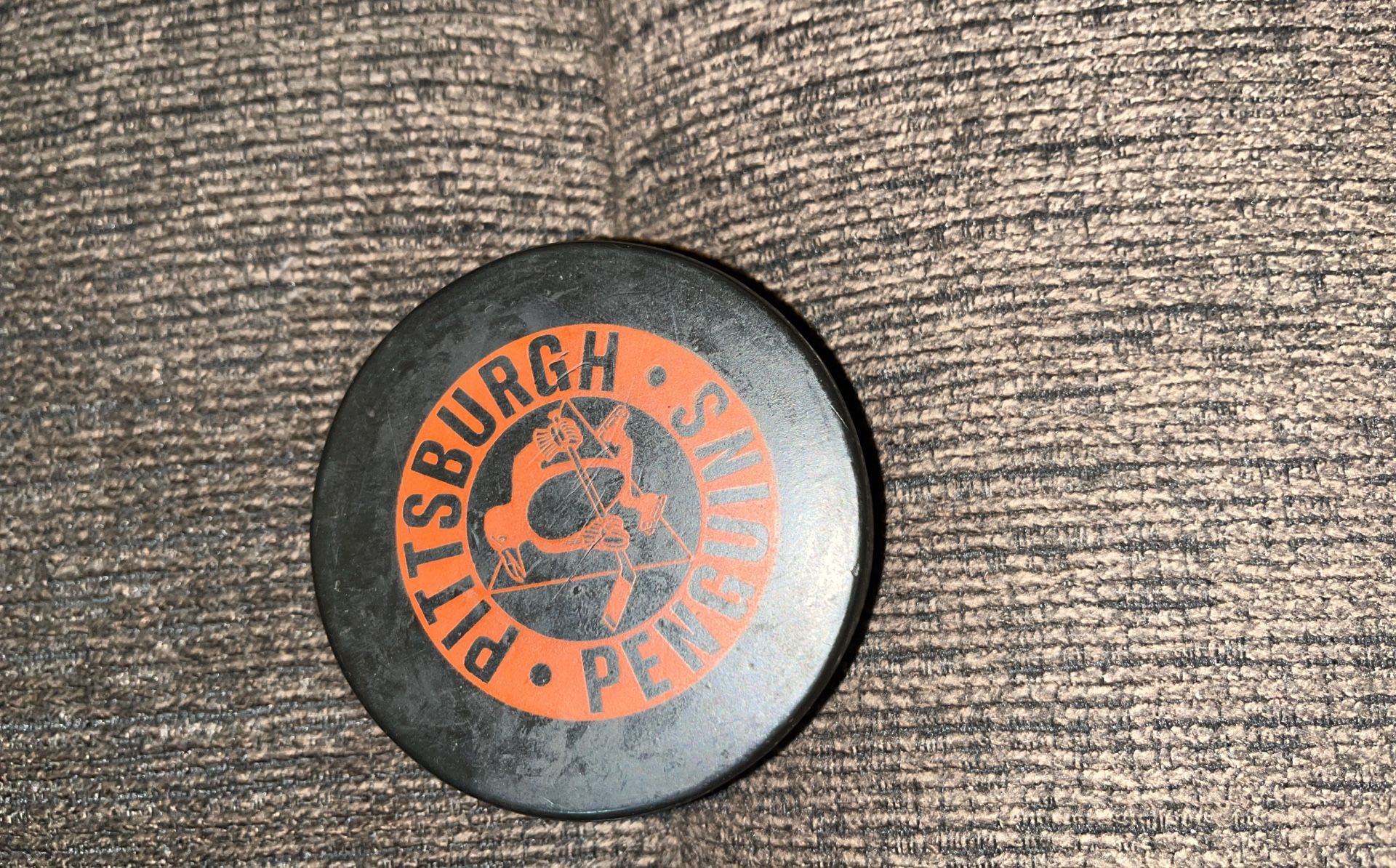 1970 Penguin Game Puck