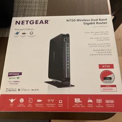 Netgear N750 Wireless Dual Band Gigabit Router