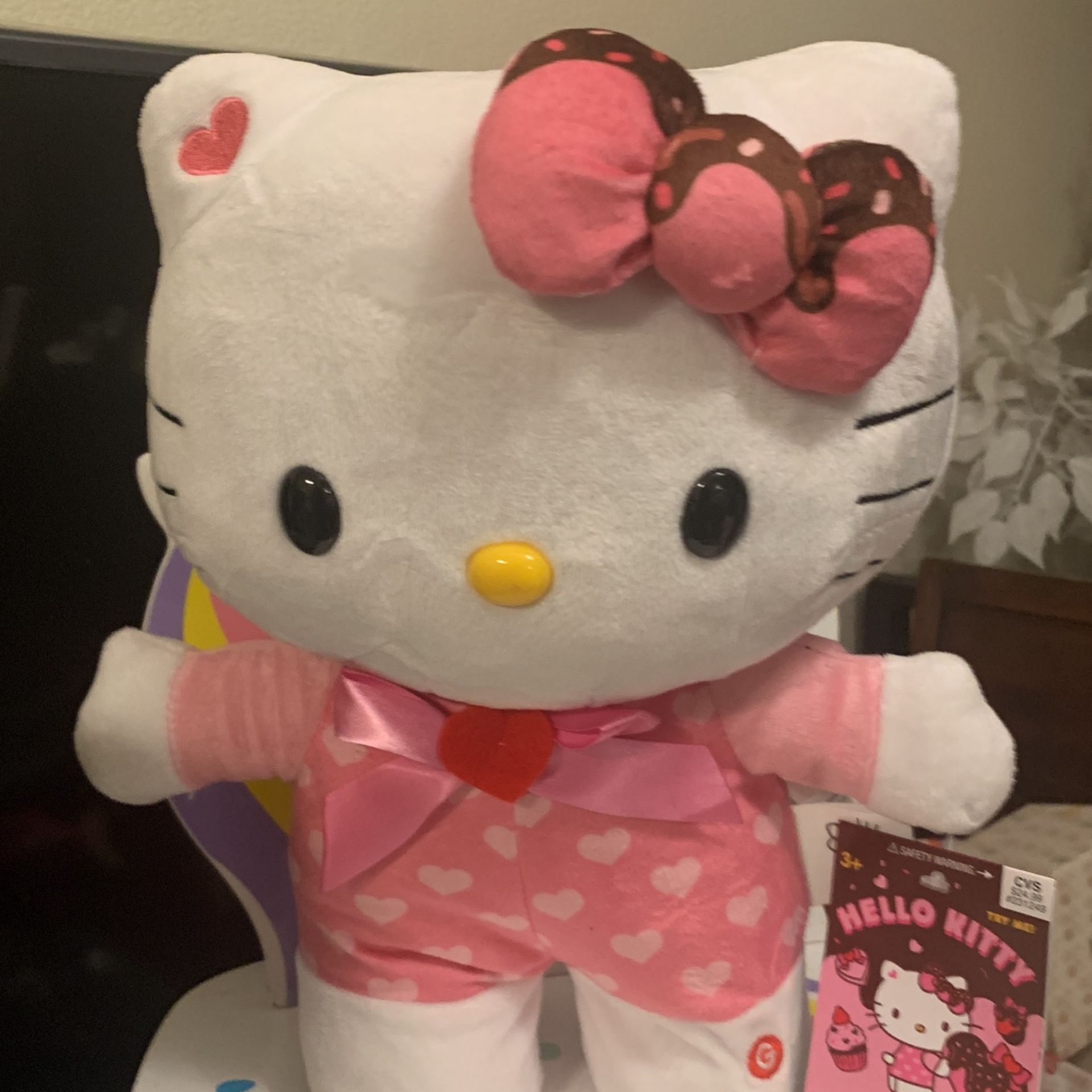 Sanrio Hello Kitty Animated With Music Plush