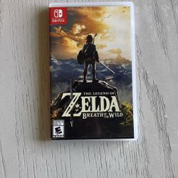 Nintendo Switch Game: Zelda Breath Of The Wild