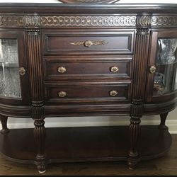 Ashely Furniture Dining Table And Buffet