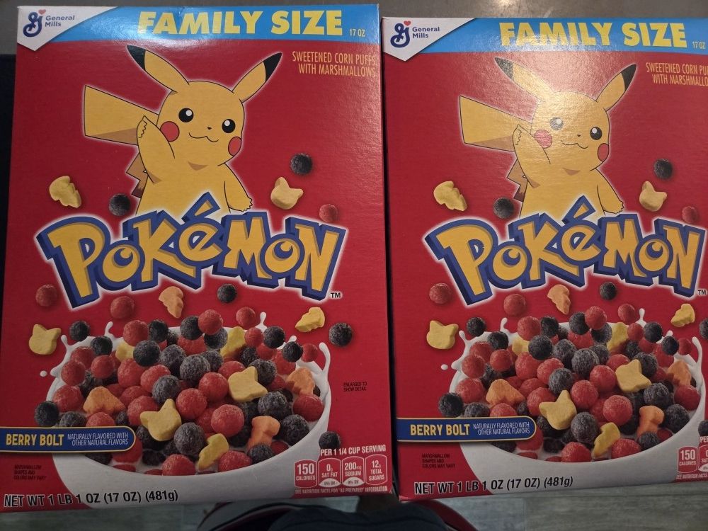Pokémon Cereal Pickachu