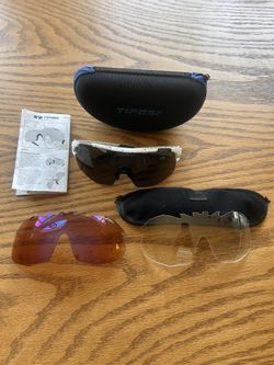 Tifosi Cycling Glasses w/3 Lens