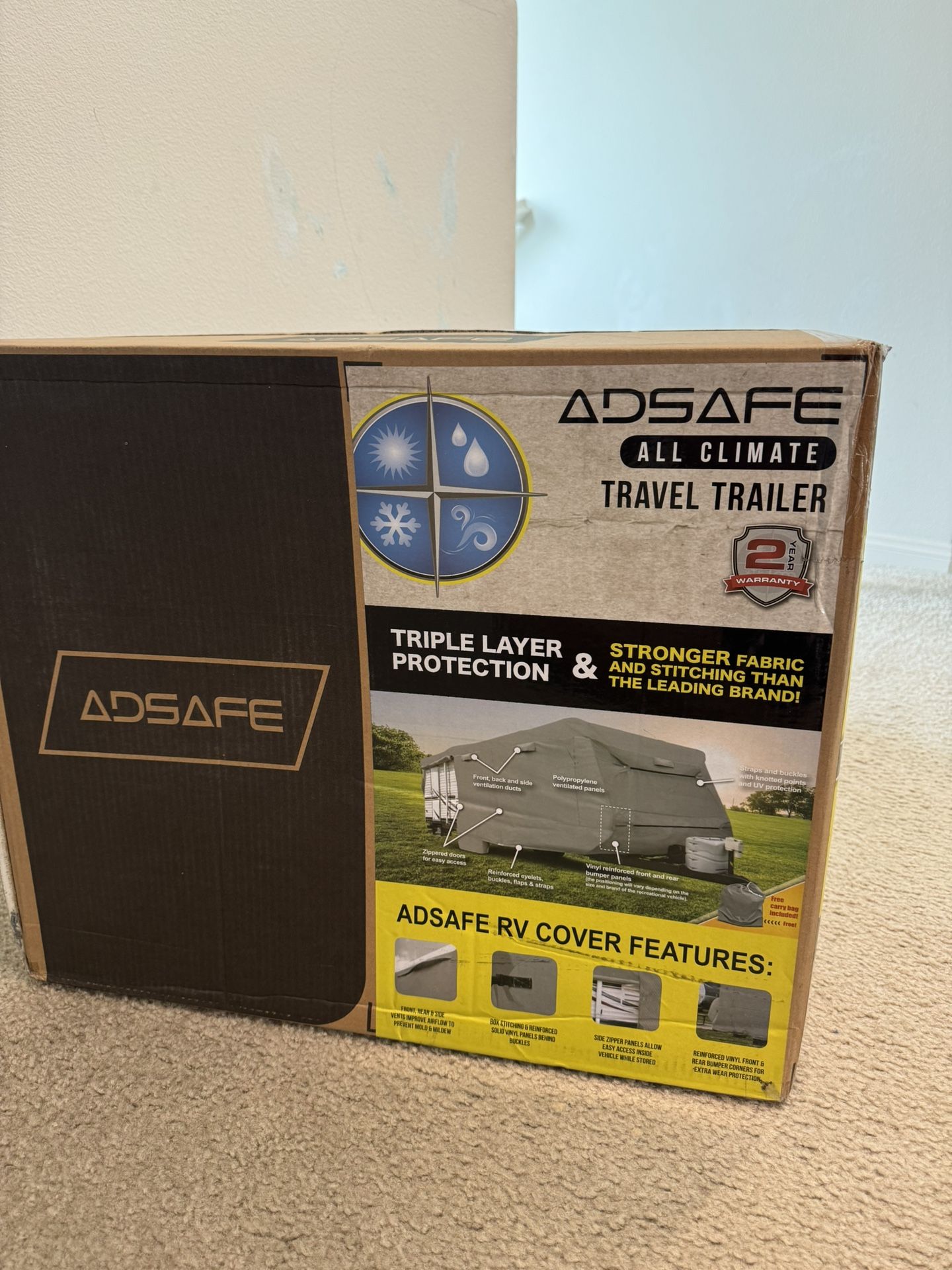 RV Cover (15’ to18’) Travel Trailer