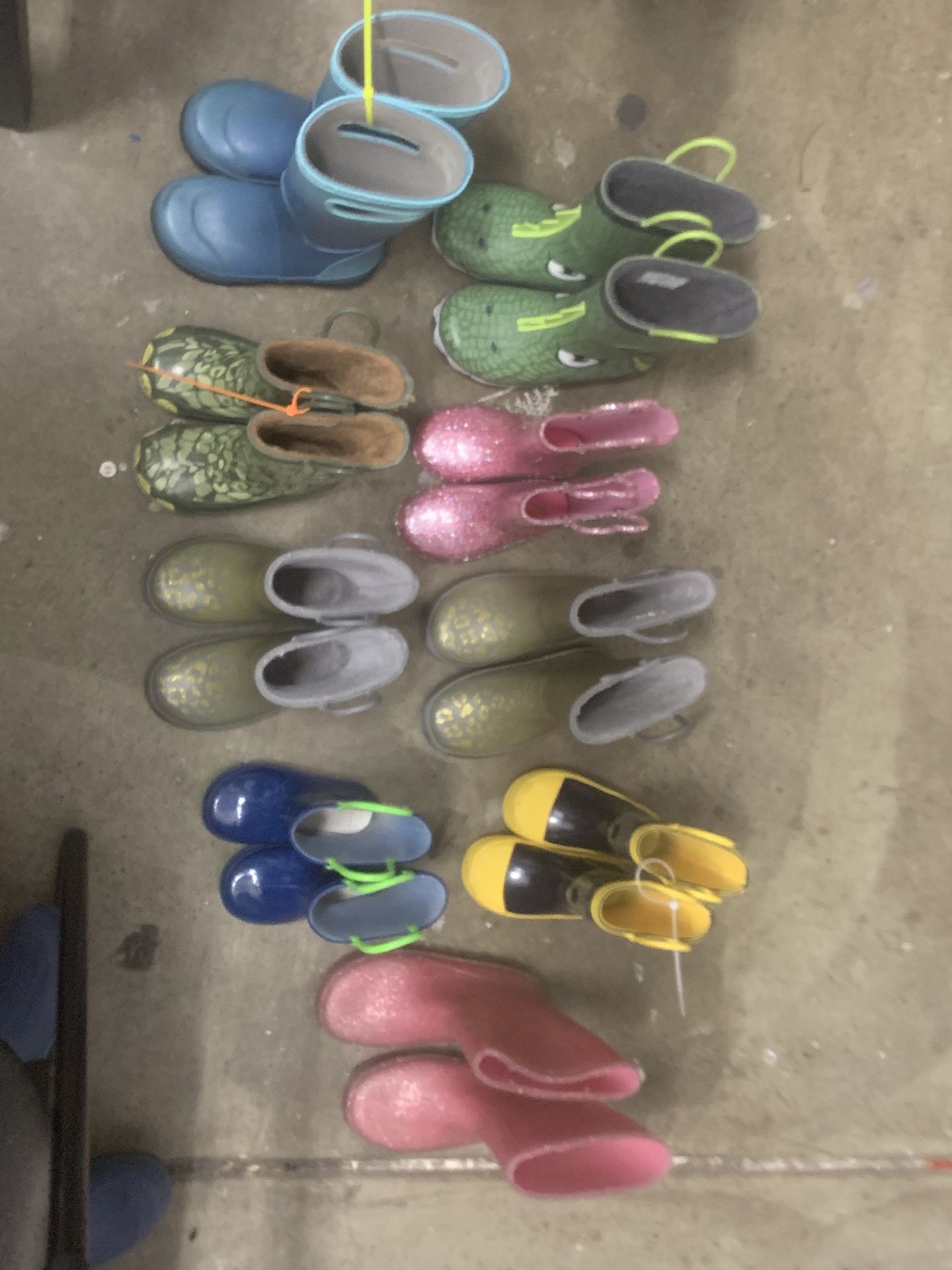 Rain Boots 10 Dollars A Pair