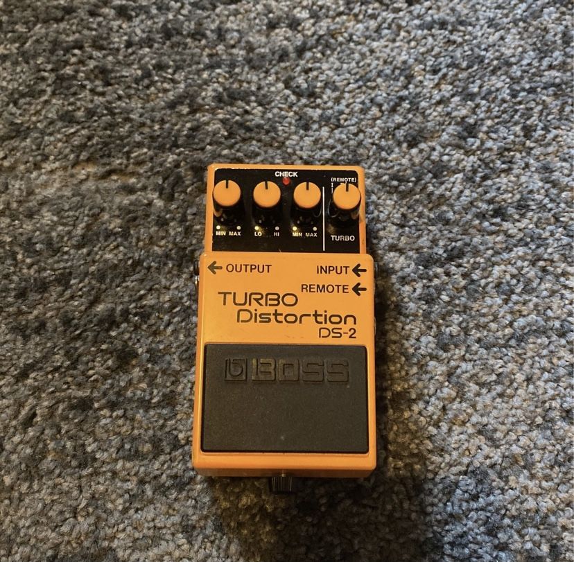 Boss Turbo Distortion Guitar Pedal