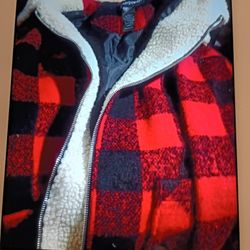 ASHLEY STEWART CLOTHING COMPANY PLAID JACKET WOMEN SIZE  14/16