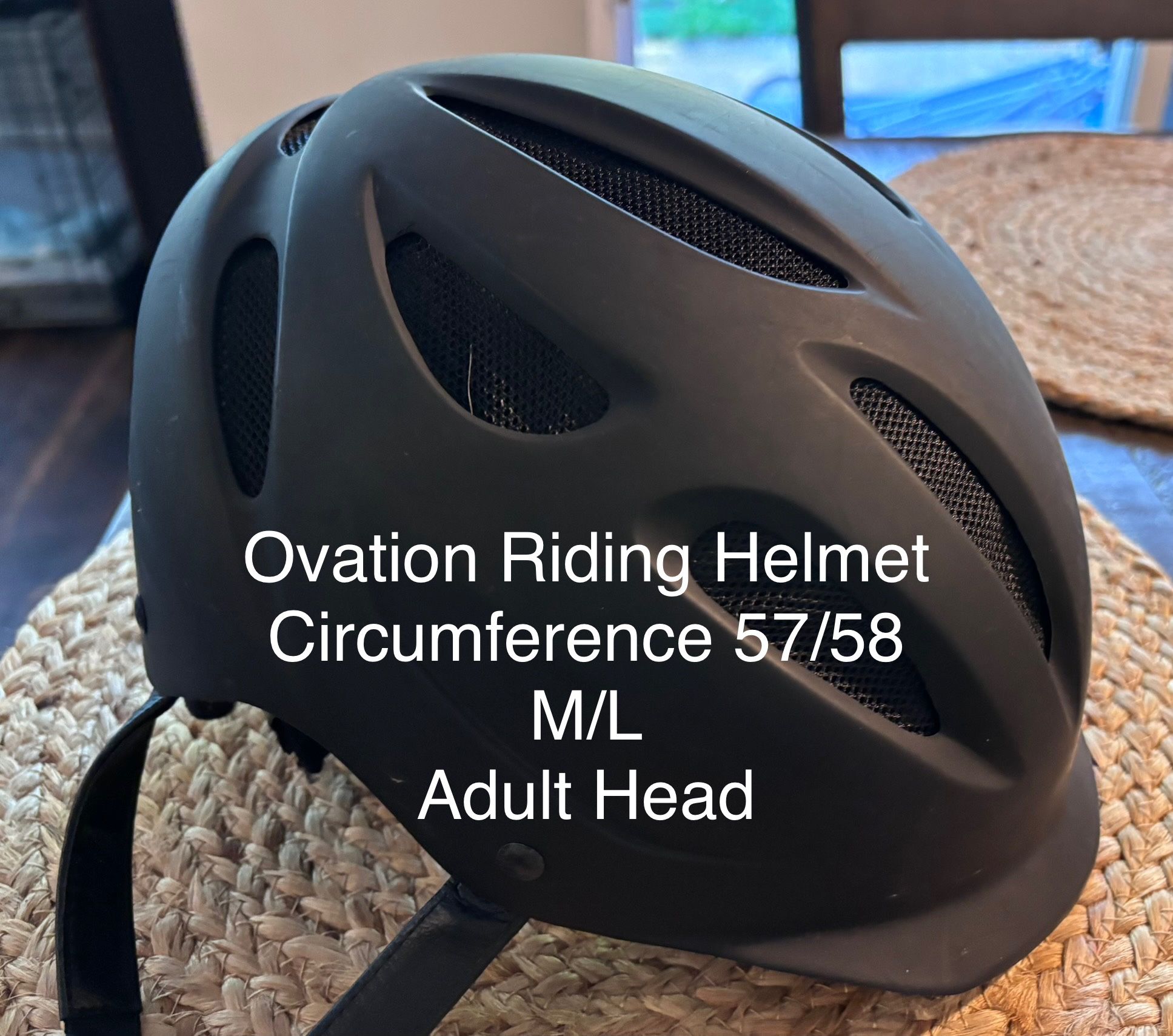 Ovation Riding Helmet M/L