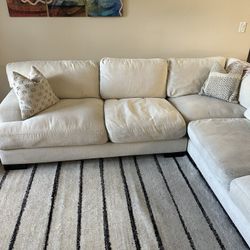 Cream Sectional 
