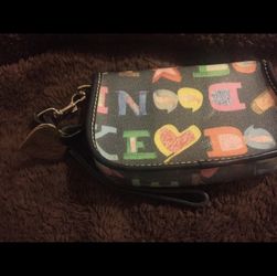authentic dooney & Burke wristlet