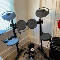 Yamaha Electric Drum Kick With Amp