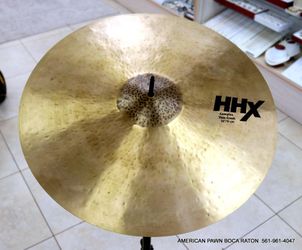 Sabian 20 inch HHX Complex Thin Crash Cymbal. Used  Cymbal