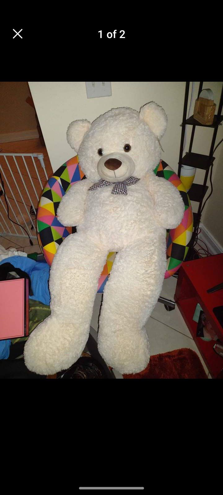 Morismos Giant 48" Teddy Bear New with tags
Super Soft