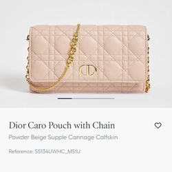 Women’s Dior Pouch Bag With Chain