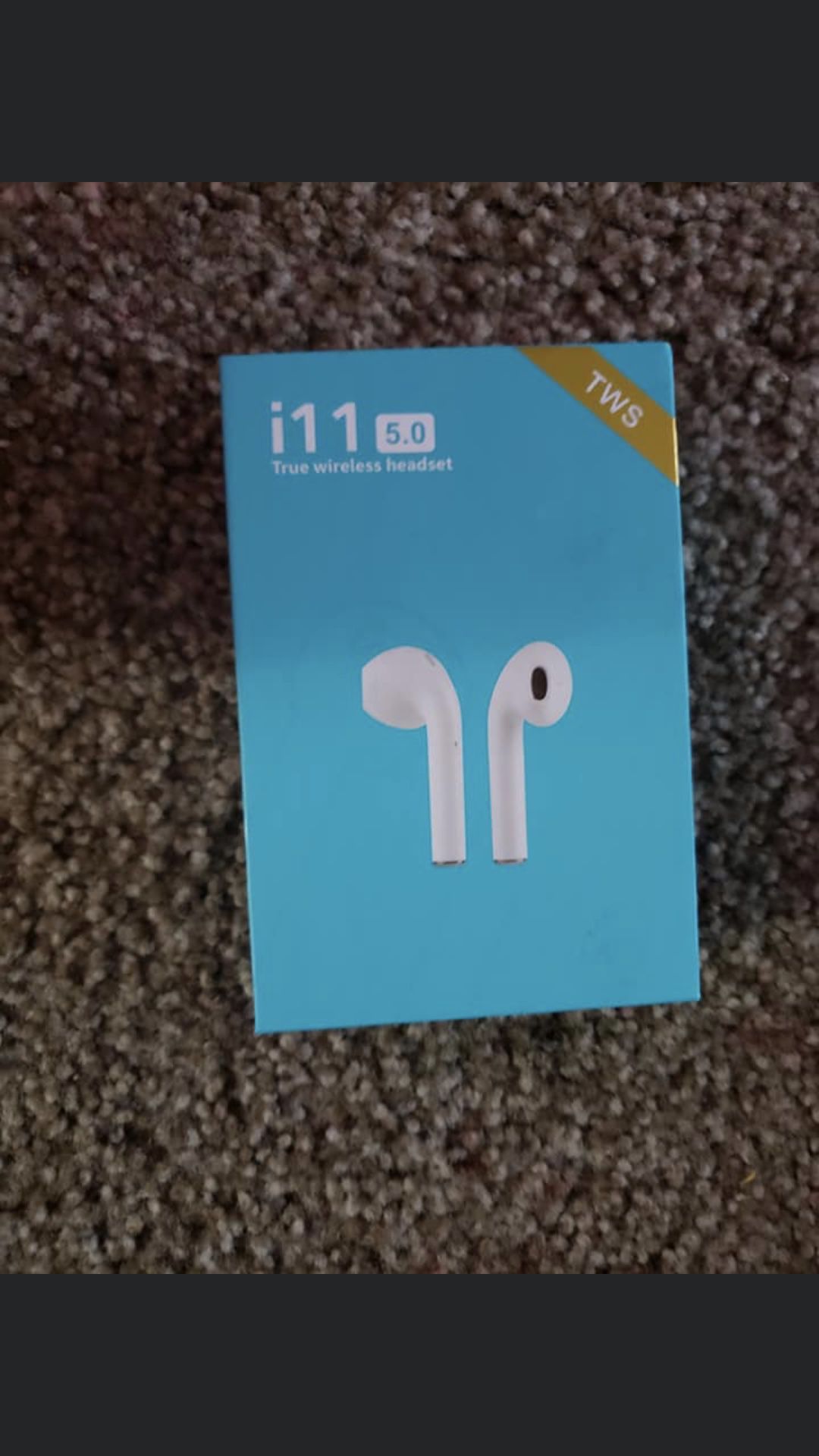 Wireless Bluetooth Headset, Stereo Smart Noise Reduction (Headset automatic pairing) pop-up Pop-up window shows battery Apple/Airpods/AirPods Pro/And