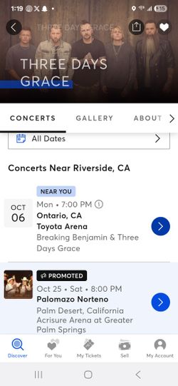 Need To Buy Breaking Benjamin Three Days Grace Ontario Concert Tickets