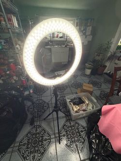 LED Ring Light with Tripod Stand