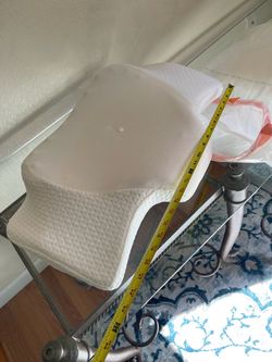 Medical bed pillow white