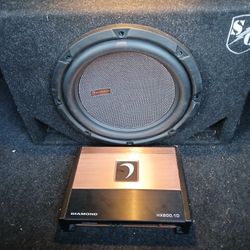 Diamond Audio Sub And Amp