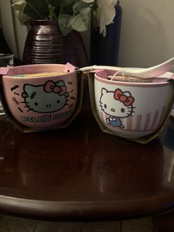 Hello Kitty Soup & Ramen Bowls