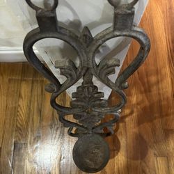 Antique Wall Candle Holder