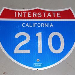 INTERSTATE 210 SIGN