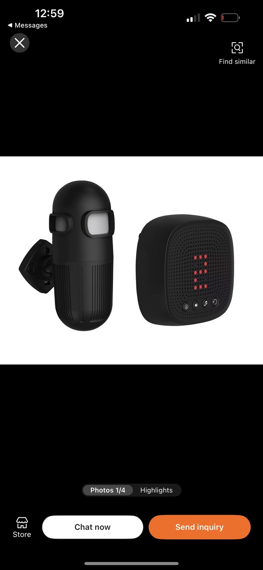 Wireless home security alarm system