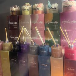 Splash Homemade Dessert Candles And Reed Diffusers