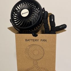Amacool Battery Fan Tripod Stroller