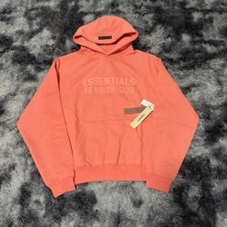 Coral Essential Hoodie