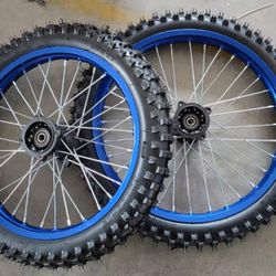 Brand New Completed Pitbike Wheels 