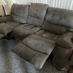 Sofa With Two Recliners