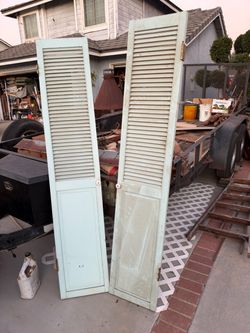 Free closet shutters. Pick up in Chino