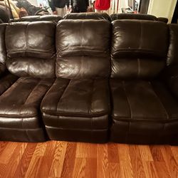 Leather Couches ~FOR SALE~