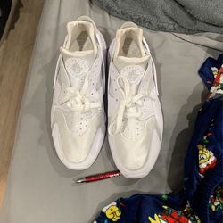White On White Huaraches