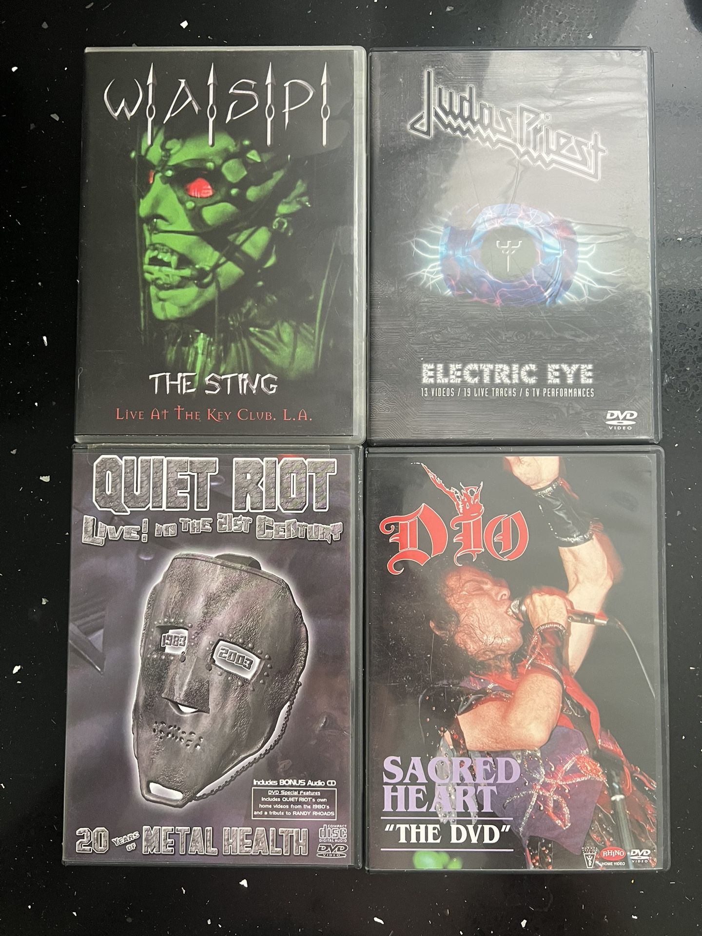 Heavy Metal Dvd Concerts $15 Each!