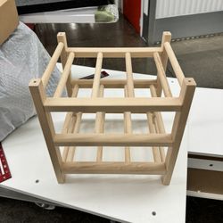 9 - Bottle Wooden Rack