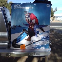Snowmobile Sled, SnowBall Maker