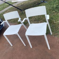 IKEA JANINGE Chairs, white