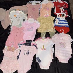 Girls Size 6-9 Months All New With Tags 