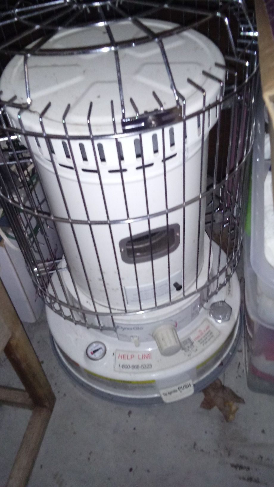 Dyna Glo portable. Kerosene heater