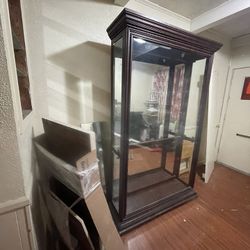 Glass Display Case $100