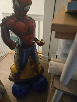 Spiderman man life size balloon