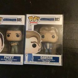 2 Dawson’s Creek Funko Pops. Dawson #883 And Pacey #885