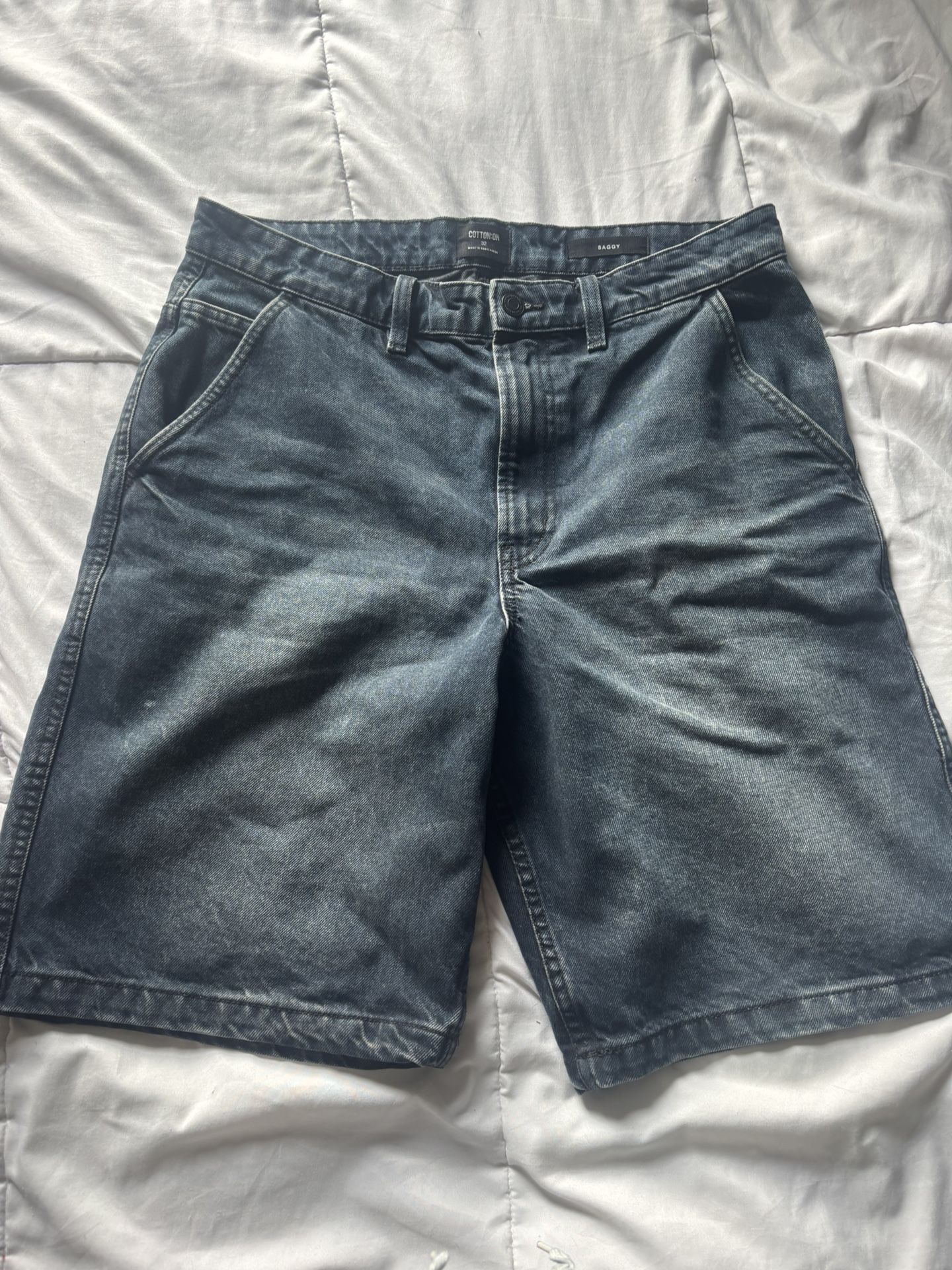 Cotton On Baggy Jean Shorts