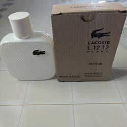 Lacoste Mens Cologne Blanc New 