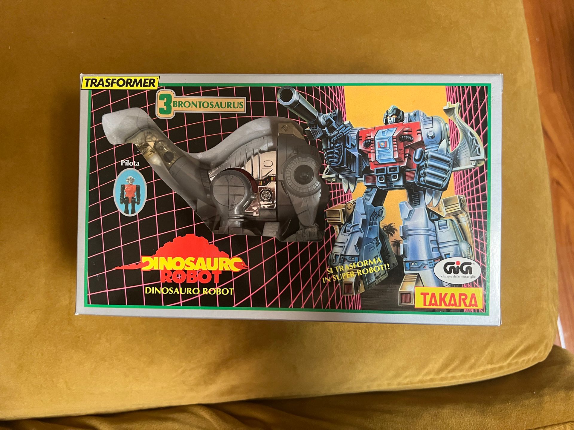 Transformers G1 Vintage Diaclone Dinobots Gig Rare